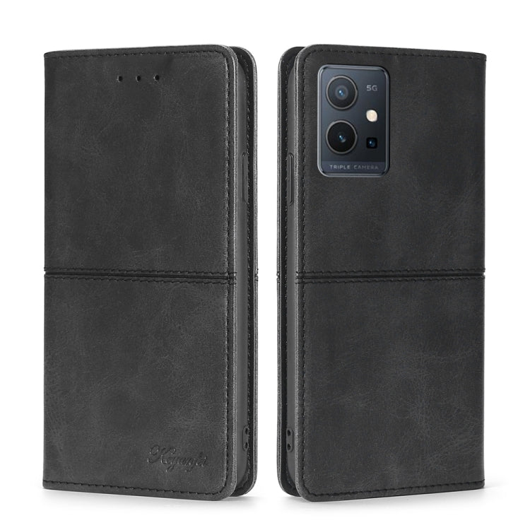 Cow Texture Magnetic Leather Phone Case, For OPPO A57s 4G / A57e 4G, For OPPO K10 5G Global, For vivo Y52t, For OnePlus Nord N20 SE 4G