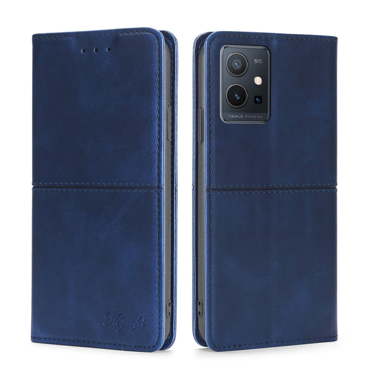 Cow Texture Magnetic Leather Phone Case, For OPPO A57s 4G / A57e 4G, For OPPO K10 5G Global, For vivo Y52t, For OnePlus Nord N20 SE 4G