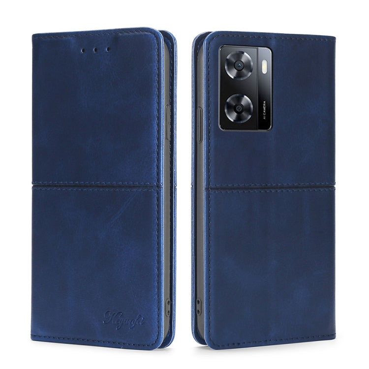 Cow Texture Magnetic Leather Phone Case, For OPPO A57s 4G / A57e 4G, For OPPO K10 5G Global, For vivo Y52t, For OnePlus Nord N20 SE 4G