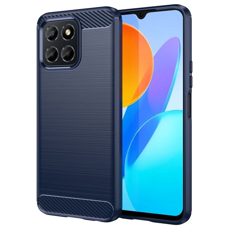 Brushed Texture Carbon Fiber TPU Phone Case, For Honor Play 30, For Samsung Galaxy A14 5G, For Realme C30, For Realme C30s, For Realme C33, For Realme Narzo 50i Prime