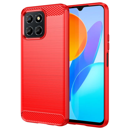 Brushed Texture Carbon Fiber TPU Phone Case, For Honor Play 30, For Samsung Galaxy A14 5G, For Realme C30, For Realme C30s, For Realme C33, For Realme Narzo 50i Prime