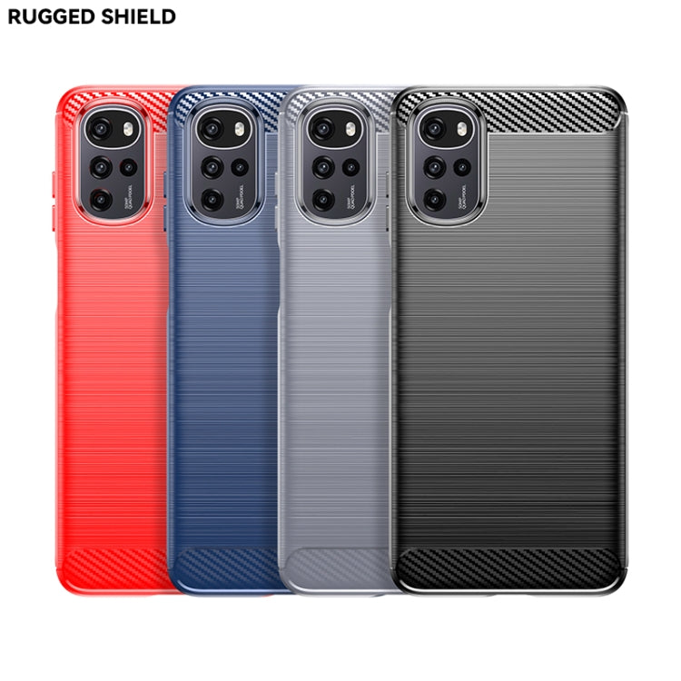 Brushed Texture Carbon Fiber TPU Phone Case, For Honor Play 30, For Samsung Galaxy A14 5G, For Realme C30, For Realme C30s, For Realme C33, For Realme Narzo 50i Prime