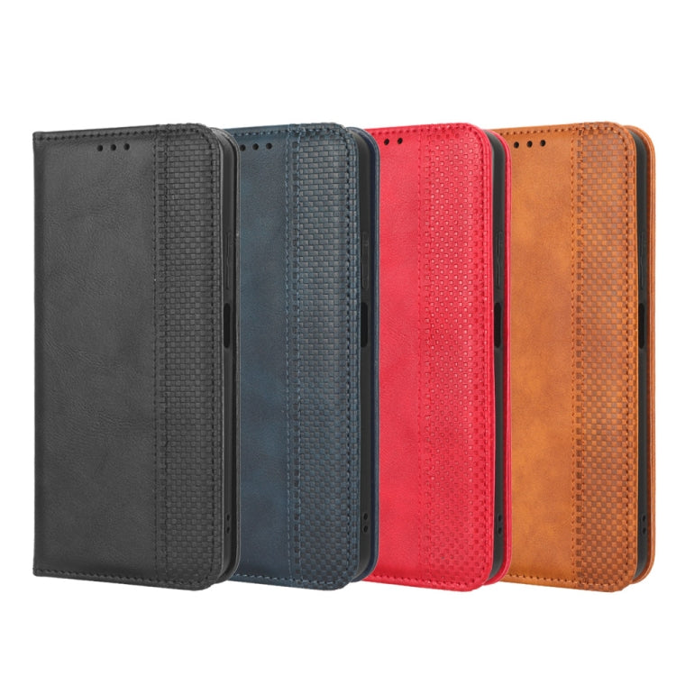 Magnetic Buckle Retro Texture Leather Phone Case, For iPhone 14 Pro, For Xiaomi Poco C40, For Xiaomi Poco M4 5G, For Xiaomi Poco M5, For UMIDIGI Power 7 Max, For UMIDIGI C1