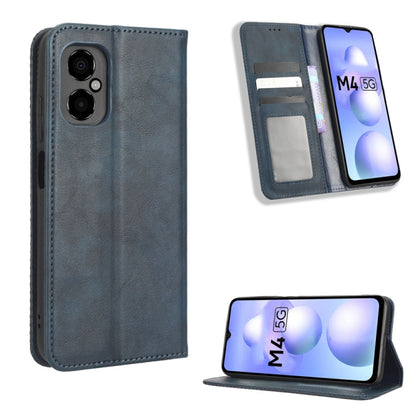 Magnetic Buckle Retro Texture Leather Phone Case, For iPhone 14 Pro, For Xiaomi Poco C40, For Xiaomi Poco M4 5G, For Xiaomi Poco M5, For UMIDIGI Power 7 Max, For UMIDIGI C1