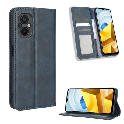 Magnetic Buckle Retro Texture Leather Phone Case, For iPhone 14 Pro, For Xiaomi Poco C40, For Xiaomi Poco M4 5G, For Xiaomi Poco M5, For UMIDIGI Power 7 Max, For UMIDIGI C1