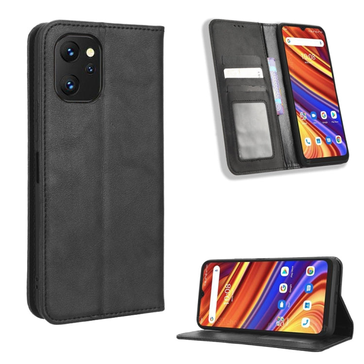 Magnetic Buckle Retro Texture Leather Phone Case, For iPhone 14 Pro, For Xiaomi Poco C40, For Xiaomi Poco M4 5G, For Xiaomi Poco M5, For UMIDIGI Power 7 Max, For UMIDIGI C1
