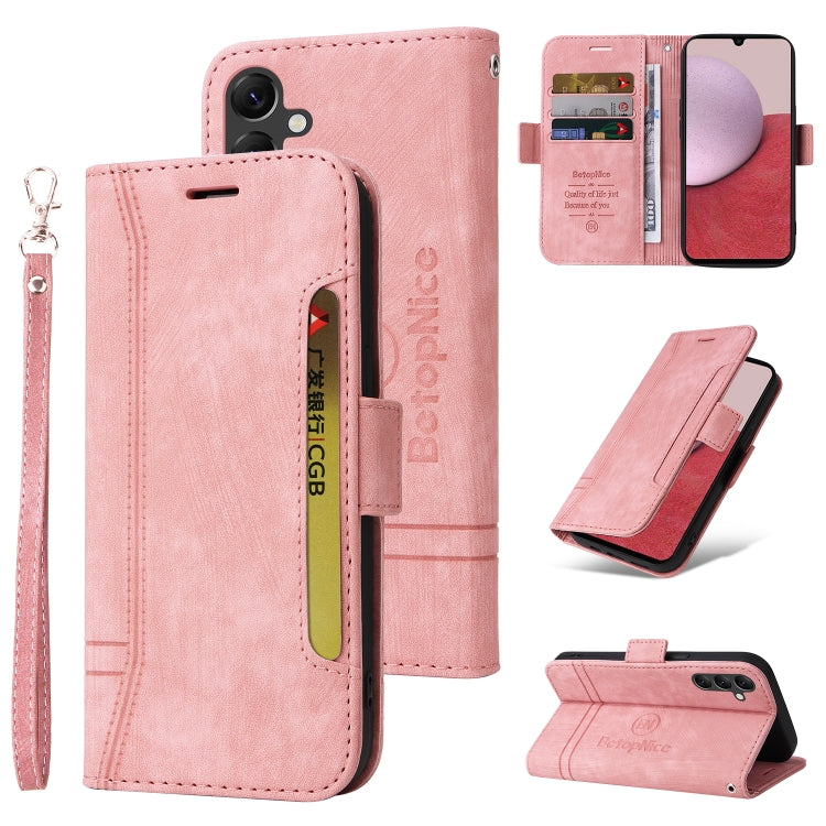 BETOPNICE Dual-side Buckle Leather Phone Case, For Samsung Galaxy A14 5G, For Honor X8 5G / X6, For Samsung Galaxy S23 5G, For OPPO A17