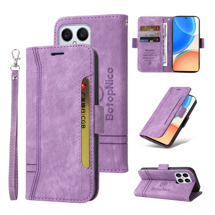 BETOPNICE Dual-side Buckle Leather Phone Case, For Samsung Galaxy A14 5G, For Honor X8 5G / X6, For Samsung Galaxy S23 5G, For OPPO A17