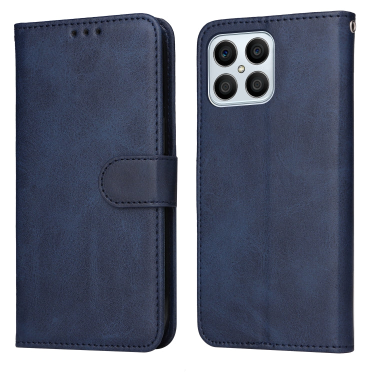 Classic Calf Texture Flip Leather Phone Case, For Honor X8 5G / X6