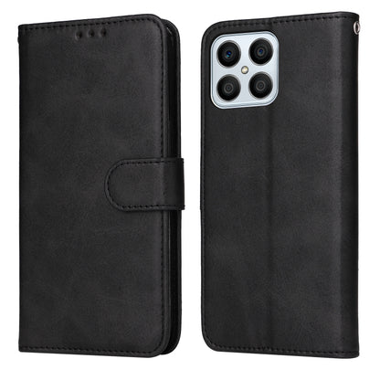 Classic Calf Texture Flip Leather Phone Case, For Honor X8 5G / X6