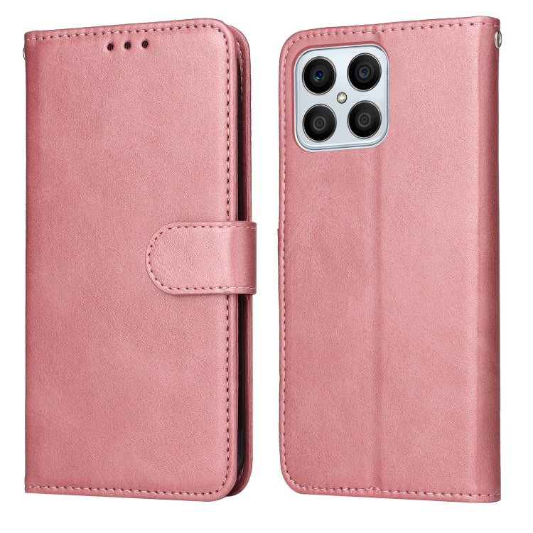 Classic Calf Texture Flip Leather Phone Case, For Honor X8 5G / X6