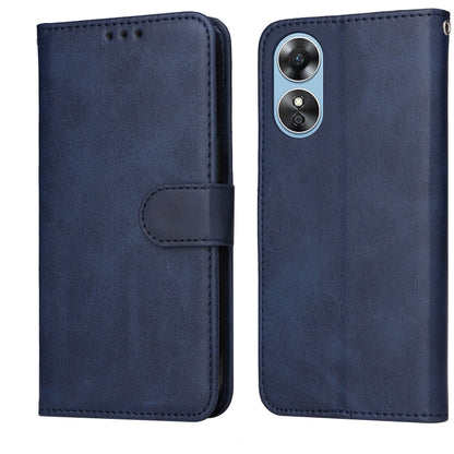 Classic Calf Texture Flip Leather Phone Case, For OPPO A17, For Samsung Galaxy A14 5G, For Huawei nova Y70 / Y70 Plus/Enjoy 50, For Huawei nova Y90 / Enjoy 50 Pro