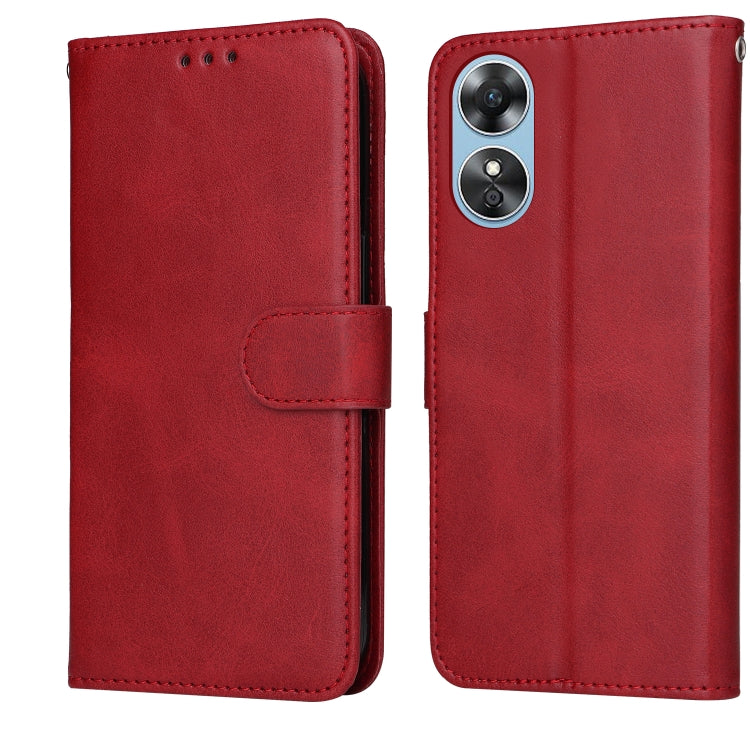 Classic Calf Texture Flip Leather Phone Case, For OPPO A17, For Samsung Galaxy A14 5G, For Huawei nova Y70 / Y70 Plus/Enjoy 50, For Huawei nova Y90 / Enjoy 50 Pro