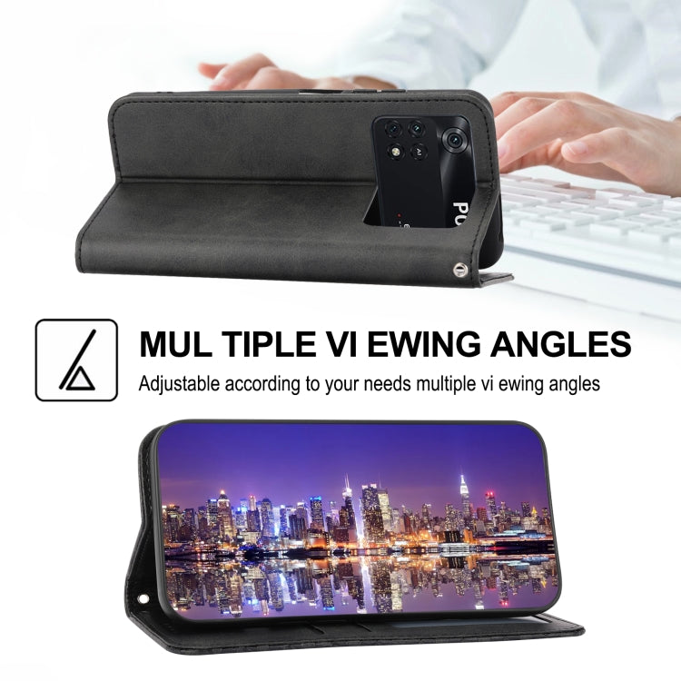Cubic Grid Calf Texture Magnetic Closure Leather Phone Case, For Xiaomi Redmi Note 10 4G/Note 10S 4G/Poco M5s 4G/Redmi Note 11SE India, For Xiaomi Redmi Note 10 4G/Note 10S 4G, For Xiaomi Redmi Note 10 Pro                                               ...