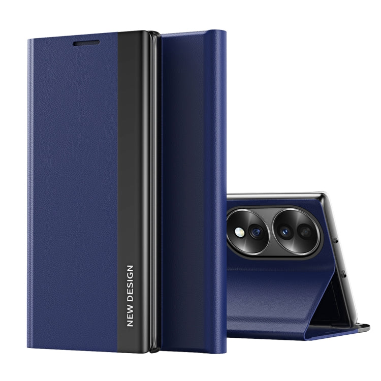 Side Electroplated Magnetic Leather Phone Case, For OPPO Reno8, For Honor 70, For Xiaomi 12T / 12T Pro / Redmi K50 Ultra