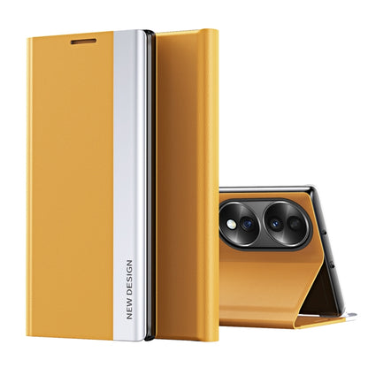 Side Electroplated Magnetic Leather Phone Case, For OPPO Reno8, For Honor 70, For Xiaomi 12T / 12T Pro / Redmi K50 Ultra