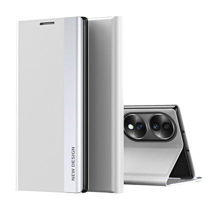 Side Electroplated Magnetic Leather Phone Case, For OPPO Reno8, For Honor 70, For Xiaomi 12T / 12T Pro / Redmi K50 Ultra