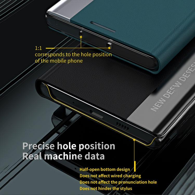 Side Electroplated Magnetic Leather Phone Case, For OPPO Reno8, For Honor 70, For Xiaomi 12T / 12T Pro / Redmi K50 Ultra