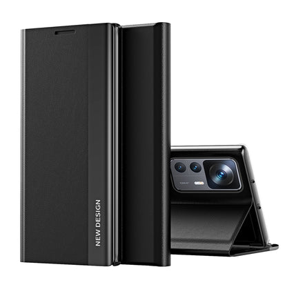 Side Electroplated Magnetic Leather Phone Case, For OPPO Reno8, For Honor 70, For Xiaomi 12T / 12T Pro / Redmi K50 Ultra
