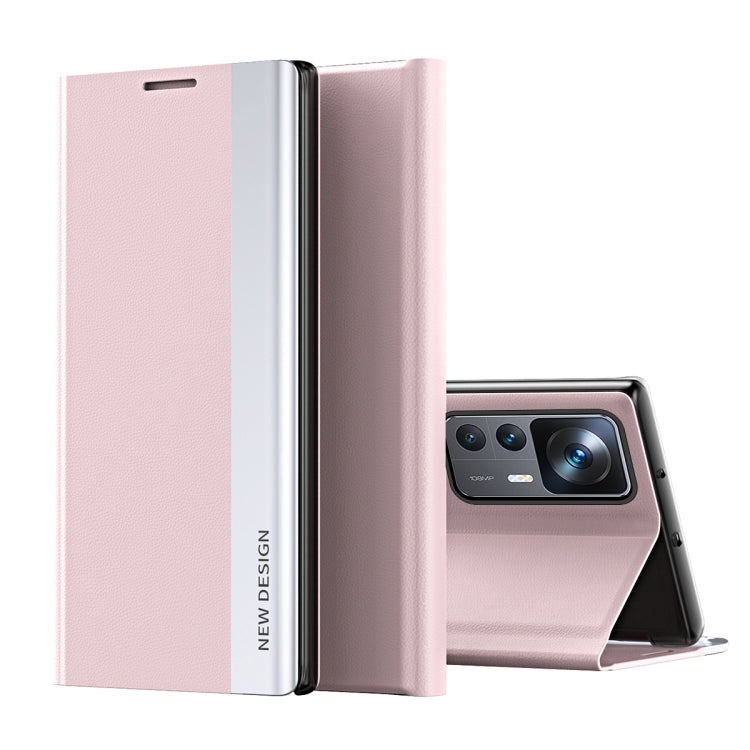Side Electroplated Magnetic Leather Phone Case, For OPPO Reno8, For Honor 70, For Xiaomi 12T / 12T Pro / Redmi K50 Ultra