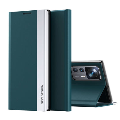 Side Electroplated Magnetic Leather Phone Case, For OPPO Reno8, For Honor 70, For Xiaomi 12T / 12T Pro / Redmi K50 Ultra