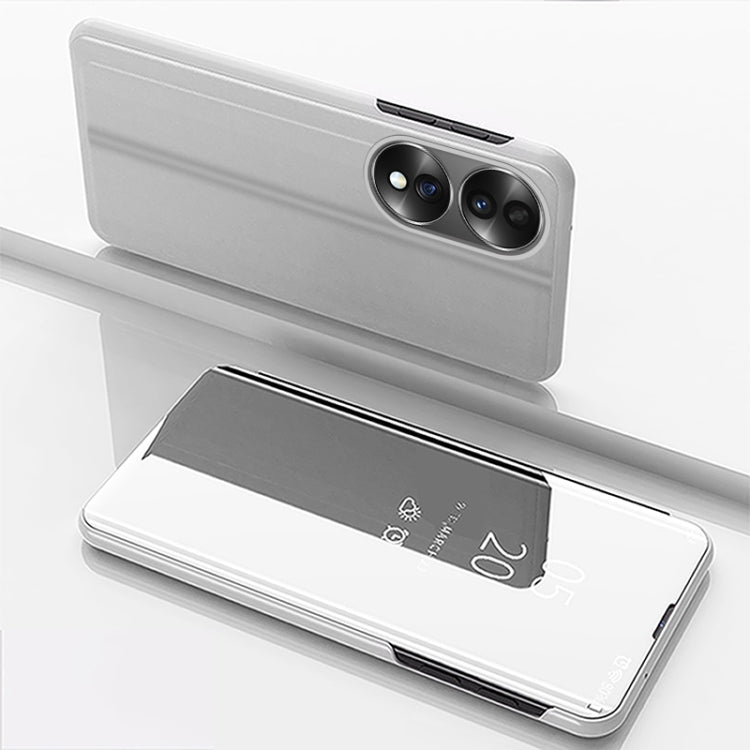 Plated Mirror Horizontal Flip Leather Phone Case with Holder, For Honor 70, For Xiaomi Redmi A1, For Xiaomi 12T / 12T Pro / Redmi K50 Ultra