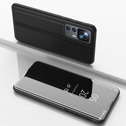 Plated Mirror Horizontal Flip Leather Phone Case with Holder, For Honor 70, For Xiaomi Redmi A1, For Xiaomi 12T / 12T Pro / Redmi K50 Ultra