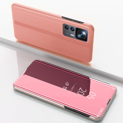 Plated Mirror Horizontal Flip Leather Phone Case with Holder, For Honor 70, For Xiaomi Redmi A1, For Xiaomi 12T / 12T Pro / Redmi K50 Ultra