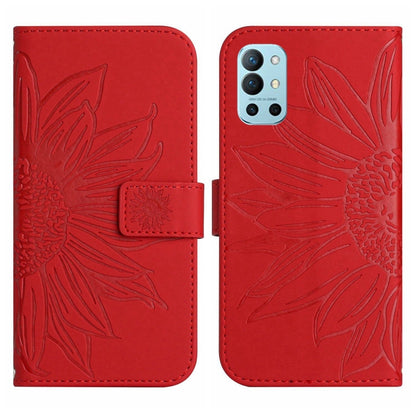 Skin Feel Sun Flower Pattern Flip Leather Phone Case with Lanyard, For OnePlus 10 Pro, For OnePlus 10R