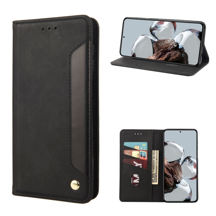 Skin Feel Splicing Leather Phone Case, For Samsung Galaxy A14 5G, For Xiaomi 12T / 12T Pro / Redmi K50 Ultra, For Google Pixel 7 5G, For Google Pixel 7 Pro 5G