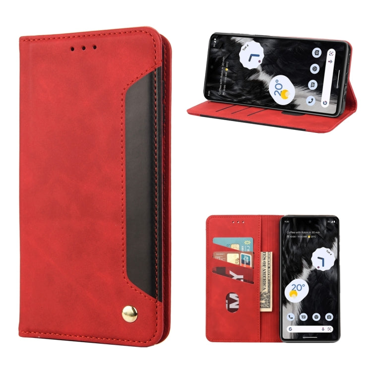 Skin Feel Splicing Leather Phone Case, For Samsung Galaxy A14 5G, For Xiaomi 12T / 12T Pro / Redmi K50 Ultra, For Google Pixel 7 5G, For Google Pixel 7 Pro 5G