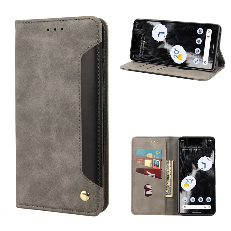Skin Feel Splicing Leather Phone Case, For Samsung Galaxy A14 5G, For Xiaomi 12T / 12T Pro / Redmi K50 Ultra, For Google Pixel 7 5G, For Google Pixel 7 Pro 5G