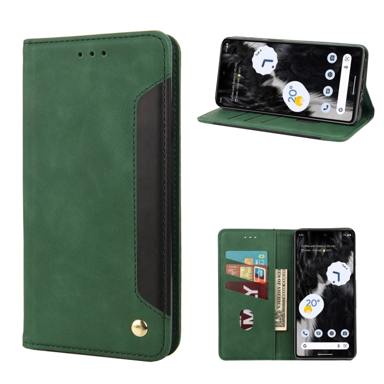 Skin Feel Splicing Leather Phone Case, For Samsung Galaxy A14 5G, For Xiaomi 12T / 12T Pro / Redmi K50 Ultra, For Google Pixel 7 5G, For Google Pixel 7 Pro 5G