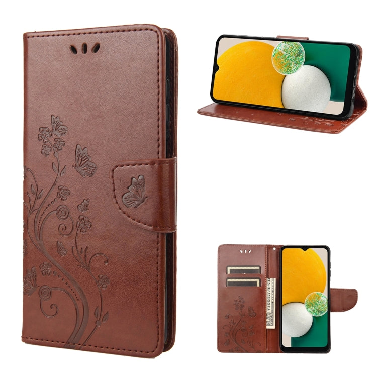 Butterfly Flower Pattern Flip Leather Phone Case, For Samsung Galaxy A14 5G, For Xiaomi 12T / 12T Pro / Redmi K50 Ultra, For Google Pixel 7 5G