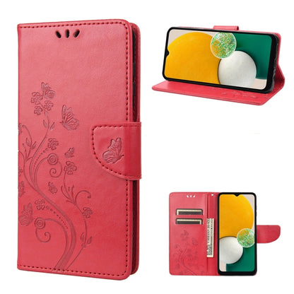 Butterfly Flower Pattern Flip Leather Phone Case, For Samsung Galaxy A14 5G, For Xiaomi 12T / 12T Pro / Redmi K50 Ultra, For Google Pixel 7 5G
