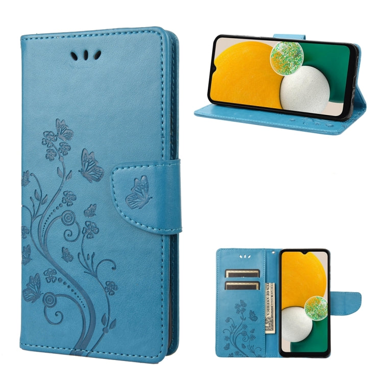 Butterfly Flower Pattern Flip Leather Phone Case, For Samsung Galaxy A14 5G, For Xiaomi 12T / 12T Pro / Redmi K50 Ultra, For Google Pixel 7 5G