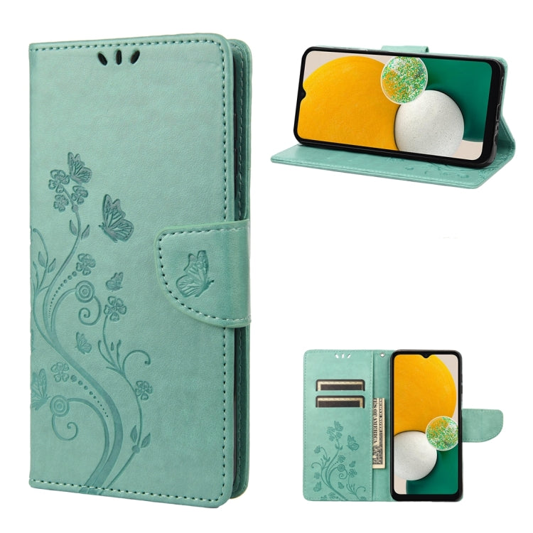 Butterfly Flower Pattern Flip Leather Phone Case, For Samsung Galaxy A14 5G, For Xiaomi 12T / 12T Pro / Redmi K50 Ultra, For Google Pixel 7 5G