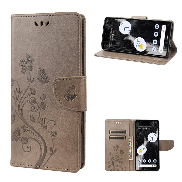 Butterfly Flower Pattern Flip Leather Phone Case, For Samsung Galaxy A14 5G, For Xiaomi 12T / 12T Pro / Redmi K50 Ultra, For Google Pixel 7 5G