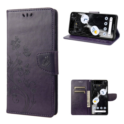 Butterfly Flower Pattern Flip Leather Phone Case, For Samsung Galaxy A14 5G, For Xiaomi 12T / 12T Pro / Redmi K50 Ultra, For Google Pixel 7 5G