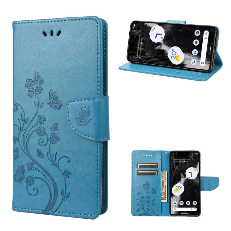 Butterfly Flower Pattern Flip Leather Phone Case, For Samsung Galaxy A14 5G, For Xiaomi 12T / 12T Pro / Redmi K50 Ultra, For Google Pixel 7 5G