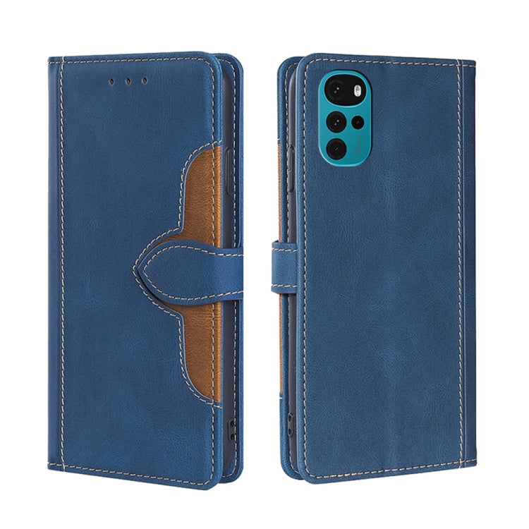 Skin Feel Magnetic Buckle Leather Phone Case, For Motorola Moto E32 India/E22s 4G Global, For OPPO A17, For OPPO K10x 5G, For Realme C33 4G, For vivo V25 5G/V25e 5G, For vivo Y16 4G/Y02s 4G