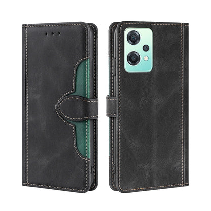 Skin Feel Magnetic Buckle Leather Phone Case, For Motorola Moto E32 India/E22s 4G Global, For OPPO A17, For OPPO K10x 5G, For Realme C33 4G, For vivo V25 5G/V25e 5G, For vivo Y16 4G/Y02s 4G