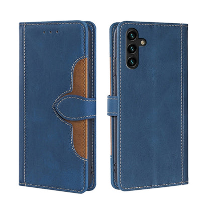 Skin Feel Magnetic Buckle Leather Phone Case, For vivo Y55 4G, For Samsung Galaxy A04s, For Xiaomi Civi 2 5G, For Xiaomi Poco M5 4G