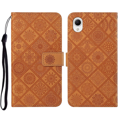 Ethnic Style Embossed Pattern Leather Phone Case, For Samsung Galaxy A14 5G, For Samsung Galaxy A23e, For OPPO A17