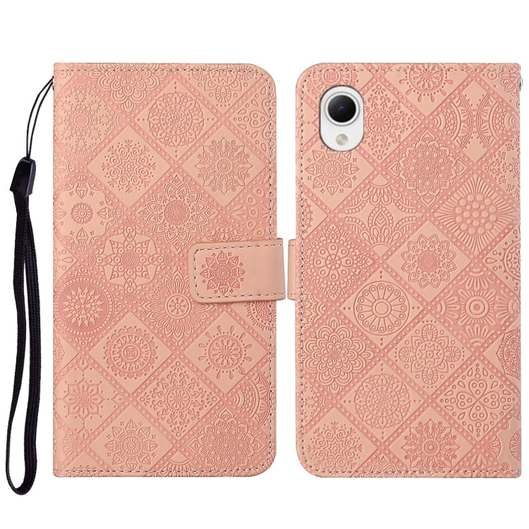 Ethnic Style Embossed Pattern Leather Phone Case, For Samsung Galaxy A14 5G, For Samsung Galaxy A23e, For OPPO A17