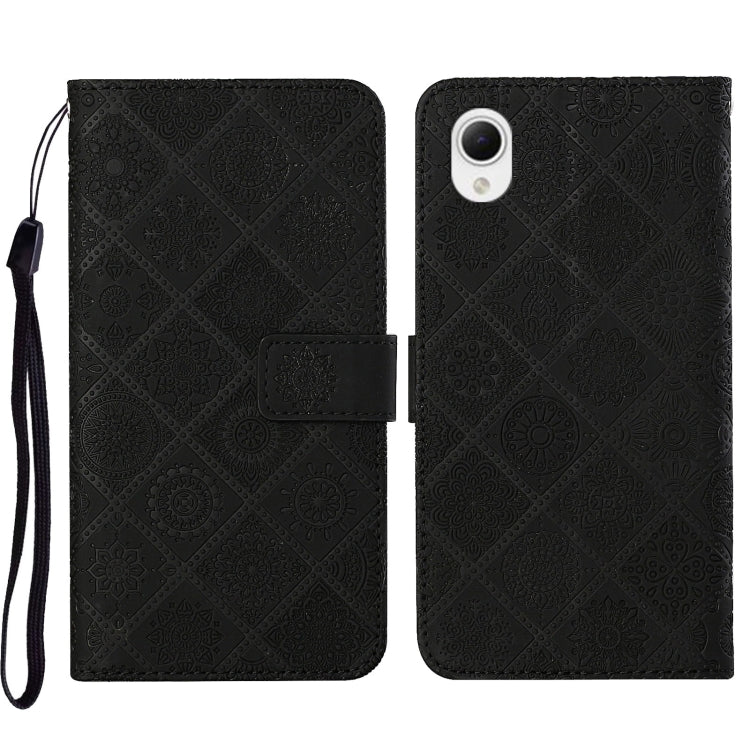 Ethnic Style Embossed Pattern Leather Phone Case, For Samsung Galaxy A14 5G, For Samsung Galaxy A23e, For OPPO A17