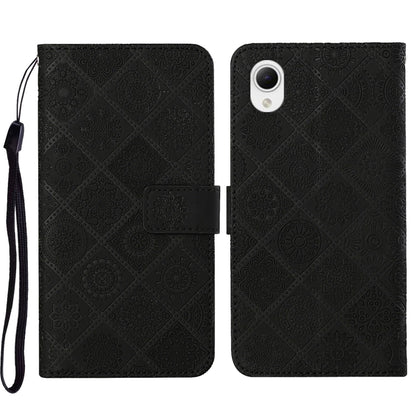 Ethnic Style Embossed Pattern Leather Phone Case, For Samsung Galaxy A14 5G, For Samsung Galaxy A23e, For OPPO A17