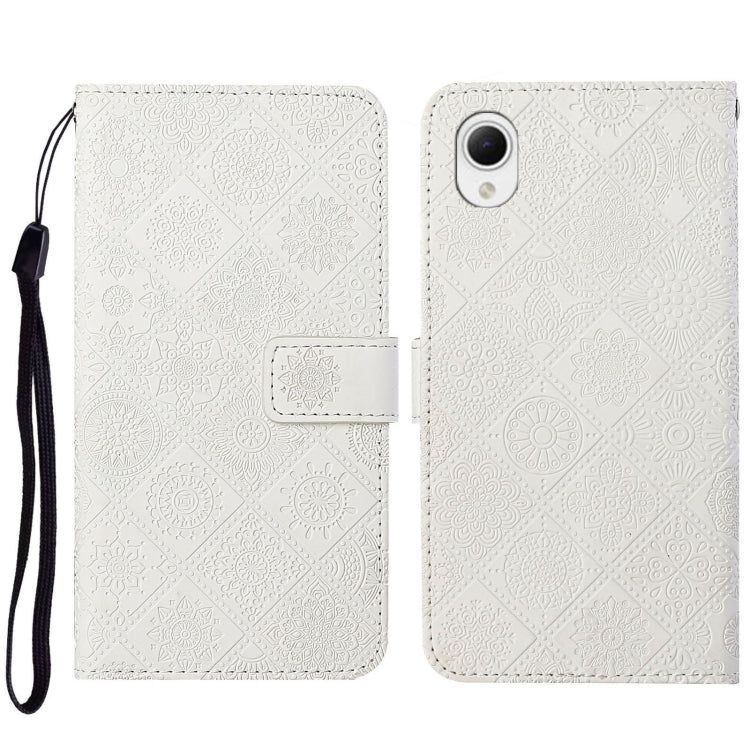 Ethnic Style Embossed Pattern Leather Phone Case, For Samsung Galaxy A14 5G, For Samsung Galaxy A23e, For OPPO A17