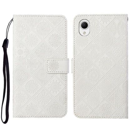 Ethnic Style Embossed Pattern Leather Phone Case, For Samsung Galaxy A14 5G, For Samsung Galaxy A23e, For OPPO A17