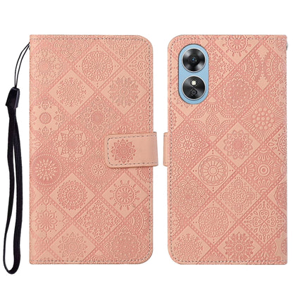 Ethnic Style Embossed Pattern Leather Phone Case, For Samsung Galaxy A14 5G, For Samsung Galaxy A23e, For OPPO A17